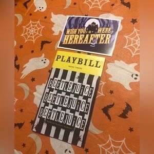 Beetlejuice Broadway Playbill and Postcard Set